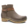 Dansko Women's Brook Bootie In Taupe In Grey