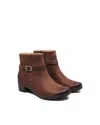 Dansko Women Cagney Booties In Brown In Animal Print