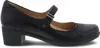 Dansko Women's Callista Mary Jane Comfort Shoes In Black Burnished Nubuck