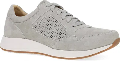 Dansko Catie Sneaker In Grey Suede