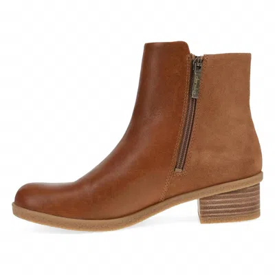 Dansko Women's Denay Waterproof Boot In Saddle In Multi