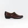 Dansko Women's Franny Slip On Shoes In Chocolate Burnished Calf In Brown
