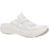 Dansko Women's Hayleigh Mule Sneaker In Ecru Suede In White