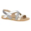 Dansko Jacklyn Slingback Sandal In Silver