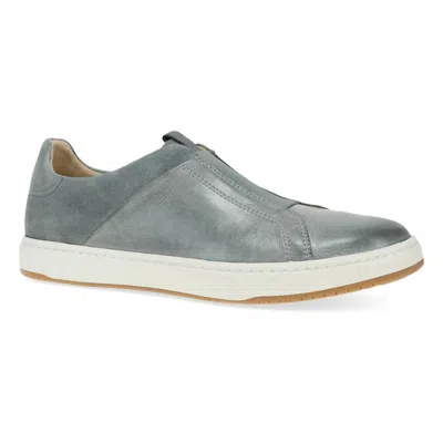 Dansko Women's Jenn Slip-on Sneaker In Denim Burnished In Gray