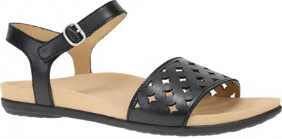 Dansko Women's Jodie Flat Sandal In Black