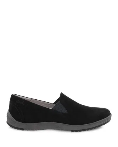 Dansko Women's Laraine Waterproof Slip Ons In Black