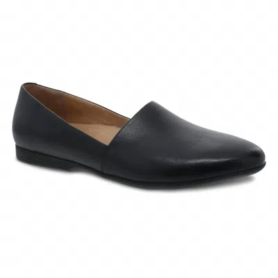 Dansko Women's Larisa Milled Nappa Slip On Shoes In Black