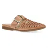 Dansko Women's Leilani Woven Mule Sandal In Light Tan