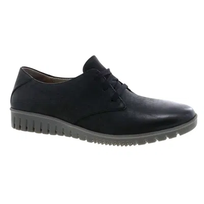 Dansko Women's Libbie Burnished Calf Shoes In Black
