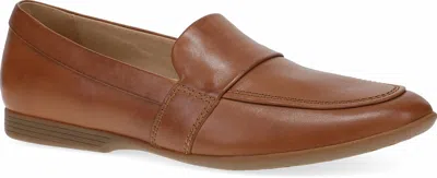 Dansko Women's Linden Luggage Flats In Nappa