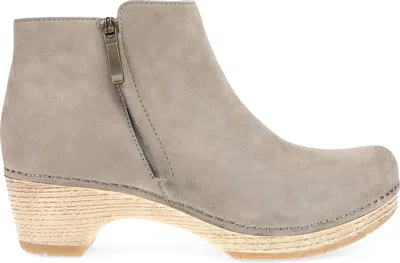Dansko Women's Lizanne Milled Nubuck Boots In Taupe In Gray