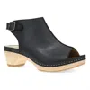 Dansko Lizzy Platform Sandal In Black