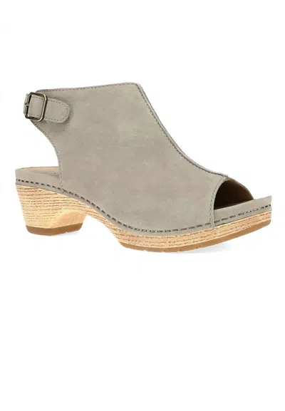 Dansko Women's Lizzy Wedge Sandals In Taupe In Neutral