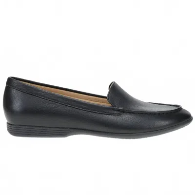 DANSKO WOMEN'S LORRI LOAFER IN BLACK TUMBLED