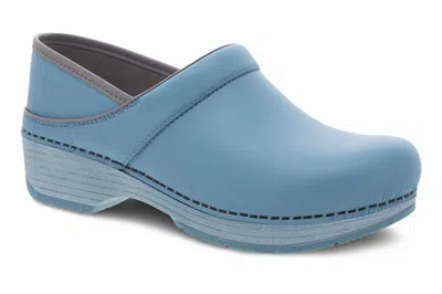 Dansko Women's Lt Pro Clog Shoes In Teal Blue