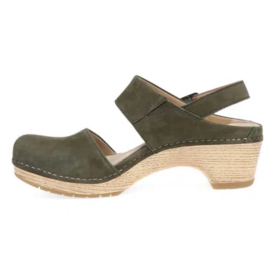 Dansko Women's Lucia Closed-toe Sandal In Ivy
