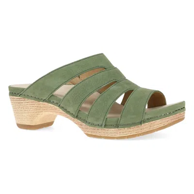 Dansko Women's Lyndi Sandal In Jade In Blue