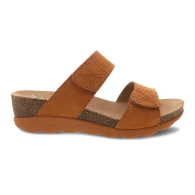 Dansko Women's Maddy Slide Sandal In Orange