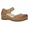 Dansko Mae Ankle Strap Platform Clog In Brown