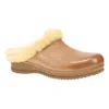 Dansko Women's Magda Waxy Milled In Tan In Brown