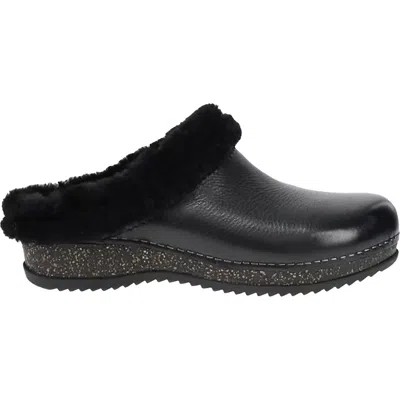 DANSKO WOMEN'S MAGDA WAZY MILLED MULE IN BLACK