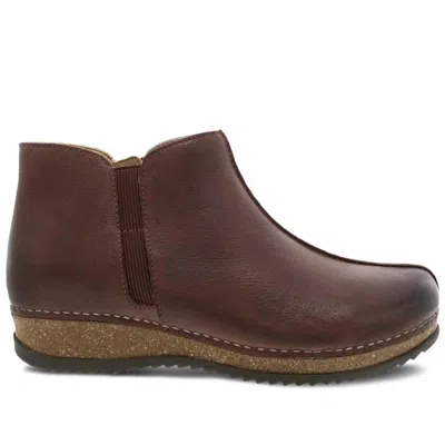 Dansko Women's Makara Bootie In Brown