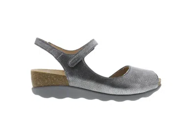 Dansko Women's Marcy Sandals In Pewter In Silver