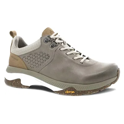 Dansko Women's Mary Shoe In Taupe Waterproof Burnished In Gray