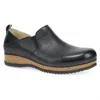 Dansko Meara Milled Leather Clog In Black