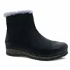 Dansko Women's Mitzy Ankle Boot In Burnished Black In Multi