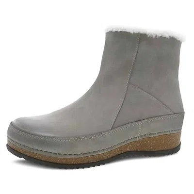Dansko Women's Mitzy Boot In Stone In Gray