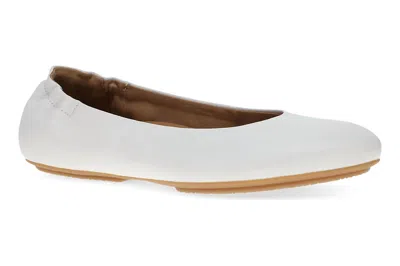 DANSKO WOMEN'S MOLLIE FLATS IN WHITE CALF