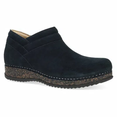 Dansko Women's Muriel Booties In Black In Blue