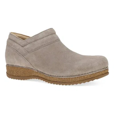 Dansko Women's Muriel Suede Clog In Taupe In Neutral