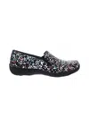 Dansko Women's Nora Leather Slip On Shoes In Petal Leather In Multi
