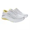 Dansko Women's Pace Mesh Walking Shoes In White/yellow In Multi