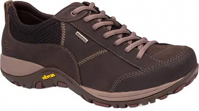 Dansko Women's Paisley Shoes In Chocolate In Gold
