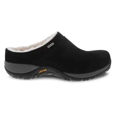 Dansko Women's Parson Clog In Black Suede