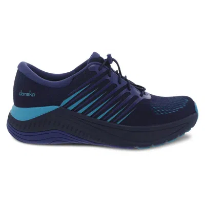 Dansko Women's Penni Mesh Shoe In Indigo In Blue