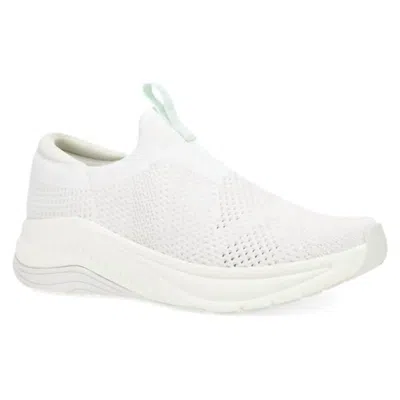 Dansko Women Pep Knit Sneakers In White