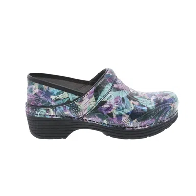 Dansko Women's Pro Tooled Shoes In Watercolor In Multi