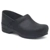 Dansko Women's Professional Clog - Narrow Width In Black Oiled In Black