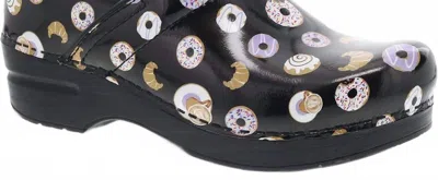 Dansko Women's Professional Clog In Sweet Treat In Black