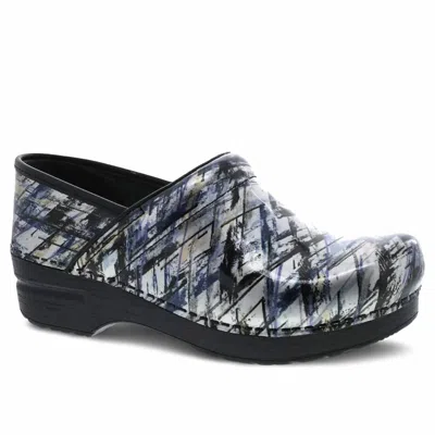 Dansko Women's Professional Patent Clog In Crisscross In Multi