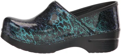 Dansko Women's Professional Patent Clogs In Cosmic In Multi