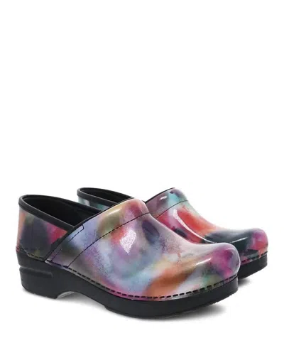 Dansko Women's Professional Patent Spray Paint In Multi