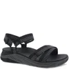 Dansko Women's Racquel Casual Sandals In Black Herringbone In Multi