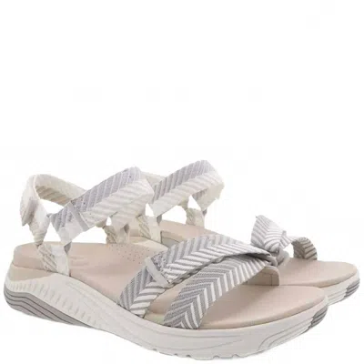 Dansko Women's Racquel Casual Sandals In Sand Herringbone