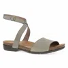 Dansko Women Rafferty Ankle Strap Sandal In Taupe In Gray